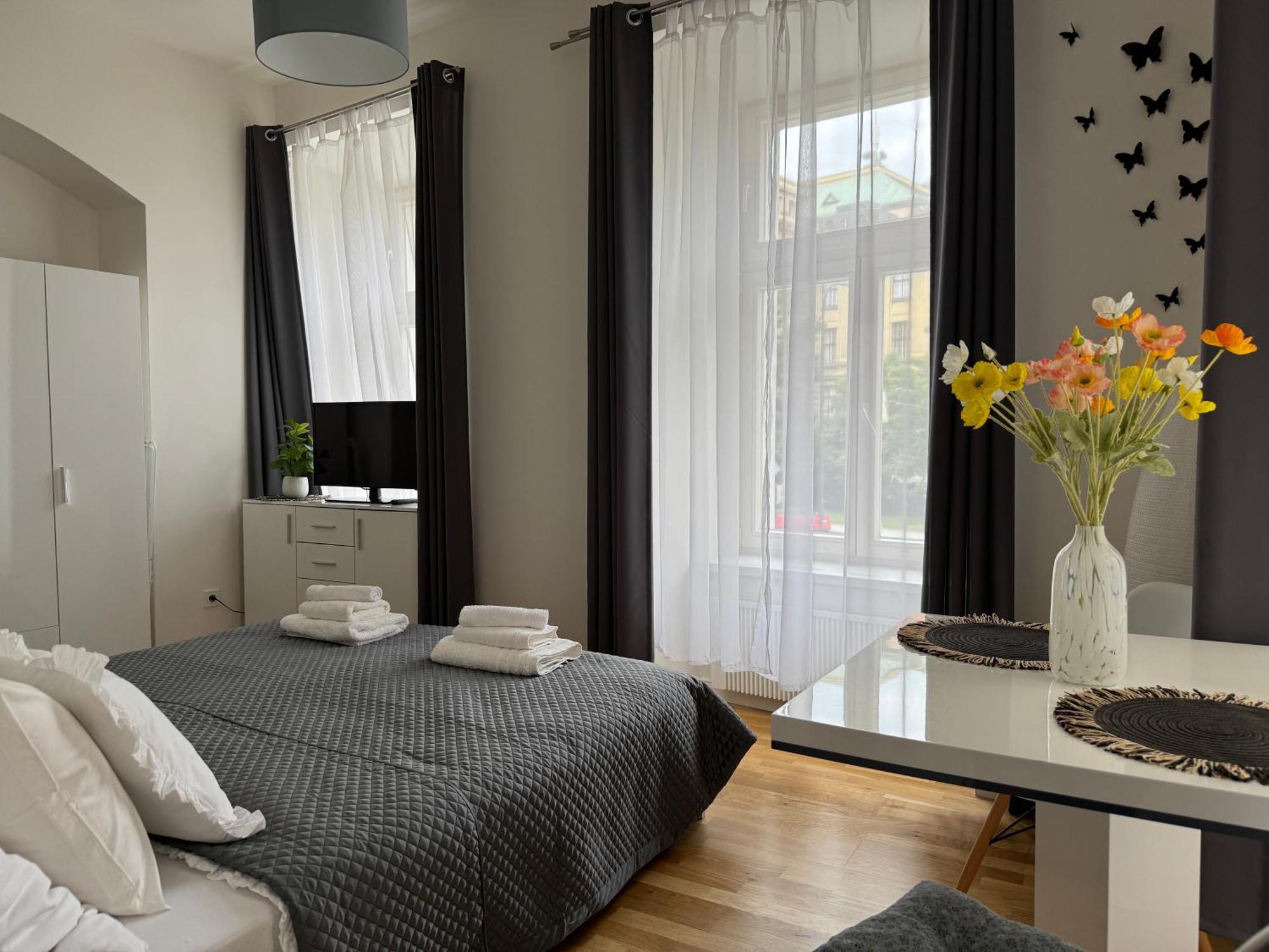 Apartmán 1 Florenc Hlavni Mesto Romantic Praha